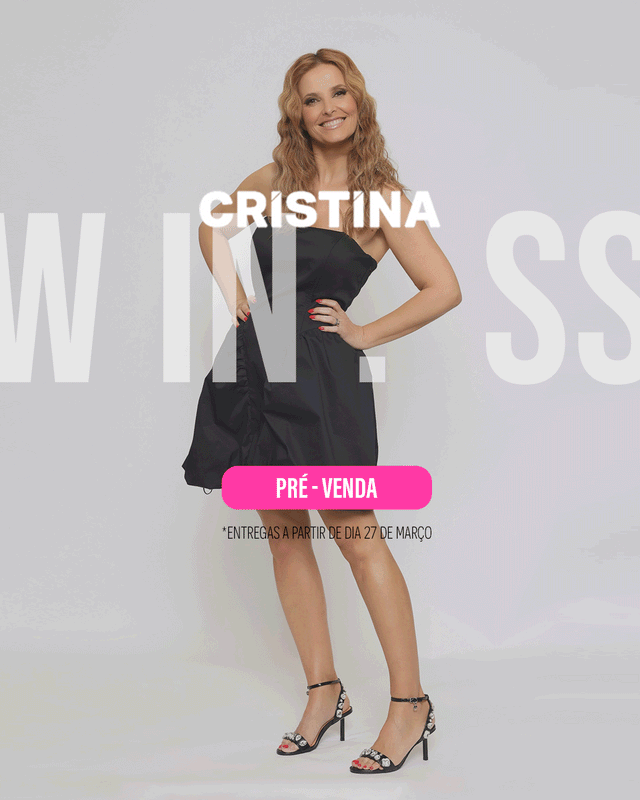 Sapatos cristina ferreira venda online hotsell